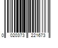 Barcode Image for UPC code 0020373221673