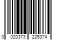 Barcode Image for UPC code 0020373225374