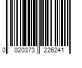 Barcode Image for UPC code 0020373226241