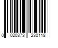 Barcode Image for UPC code 0020373230118