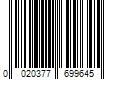 Barcode Image for UPC code 0020377699645