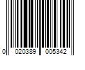 Barcode Image for UPC code 0020389005342