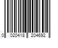 Barcode Image for UPC code 0020418204692