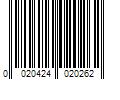 Barcode Image for UPC code 0020424020262