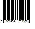 Barcode Image for UPC code 0020424021368. Product Name: Total Resources International Be Smart Get Prepared First Aid Heat Relief - Chill Out  21 Pcs