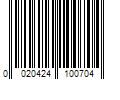 Barcode Image for UPC code 0020424100704