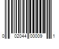 Barcode Image for UPC code 002044000091