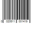 Barcode Image for UPC code 0020511001419