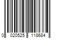 Barcode Image for UPC code 0020525118684