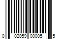 Barcode Image for UPC code 002059000055