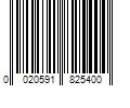 Barcode Image for UPC code 0020591825400