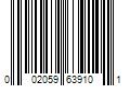 Barcode Image for UPC code 002059639101