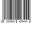 Barcode Image for UPC code 0020600426444