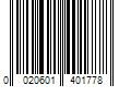 Barcode Image for UPC code 0020601401778