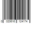 Barcode Image for UPC code 0020616124174