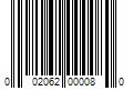 Barcode Image for UPC code 002062000080