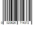 Barcode Image for UPC code 0020626714372