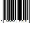 Barcode Image for UPC code 0020626726191