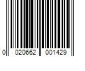 Barcode Image for UPC code 00206620014261