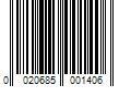 Barcode Image for UPC code 0020685001406