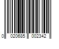 Barcode Image for UPC code 0020685002342