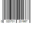 Barcode Image for UPC code 0020701201667