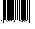 Barcode Image for UPC code 0020714004507