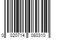 Barcode Image for UPC code 0020714080310