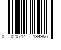 Barcode Image for UPC code 0020714194956