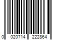 Barcode Image for UPC code 0020714222864