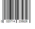 Barcode Image for UPC code 0020714235826