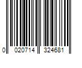 Barcode Image for UPC code 0020714324681