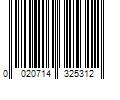 Barcode Image for UPC code 0020714325312