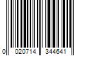 Barcode Image for UPC code 0020714344641