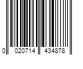 Barcode Image for UPC code 0020714434878