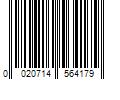 Barcode Image for UPC code 0020714564179