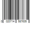 Barcode Image for UPC code 0020714587635