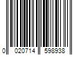 Barcode Image for UPC code 0020714598938