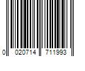 Barcode Image for UPC code 0020714711993