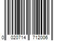 Barcode Image for UPC code 0020714712006