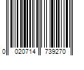 Barcode Image for UPC code 0020714739270