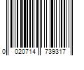 Barcode Image for UPC code 0020714739317