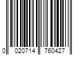 Barcode Image for UPC code 0020714760427