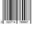 Barcode Image for UPC code 0020714769987