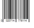 Barcode Image for UPC code 0020714776114