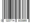 Barcode Image for UPC code 0020714803865