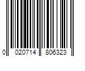 Barcode Image for UPC code 0020714806323