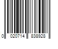 Barcode Image for UPC code 0020714838928