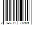 Barcode Image for UPC code 0020714849696