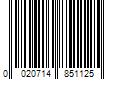 Barcode Image for UPC code 0020714851125